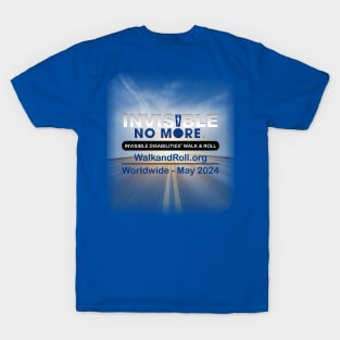 Invisible Disabilities Walk & Roll in 24 T-Shirt